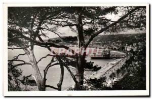 Postcard Old Nice La Jetee Promenade du Chateau View taken