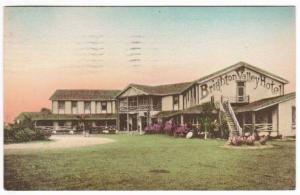 Brighton Valley Hotel Florida 1930 handcolored postcard