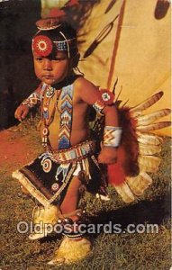 Little Nonnie Pawnee Otoe Indian Dancer Unused 