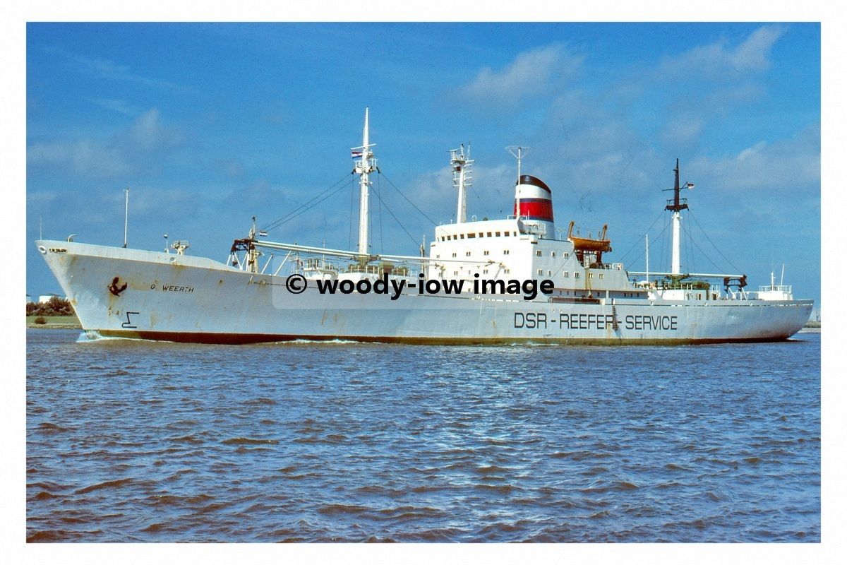 mc4539 East German Cargo Ship Georg Weerth built 1967 photo 6x4