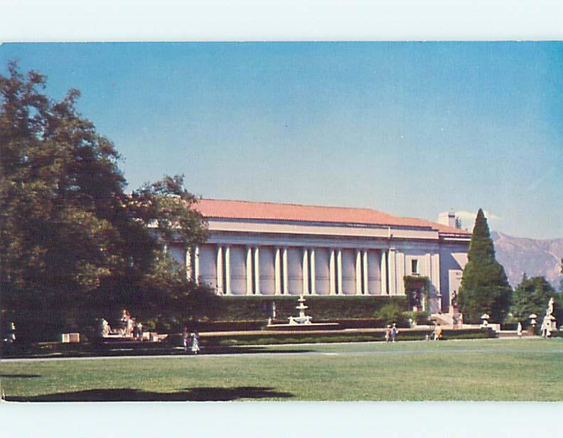 Unused Pre-1980 LIBRARY SCENE Pasadena California CA hs2096