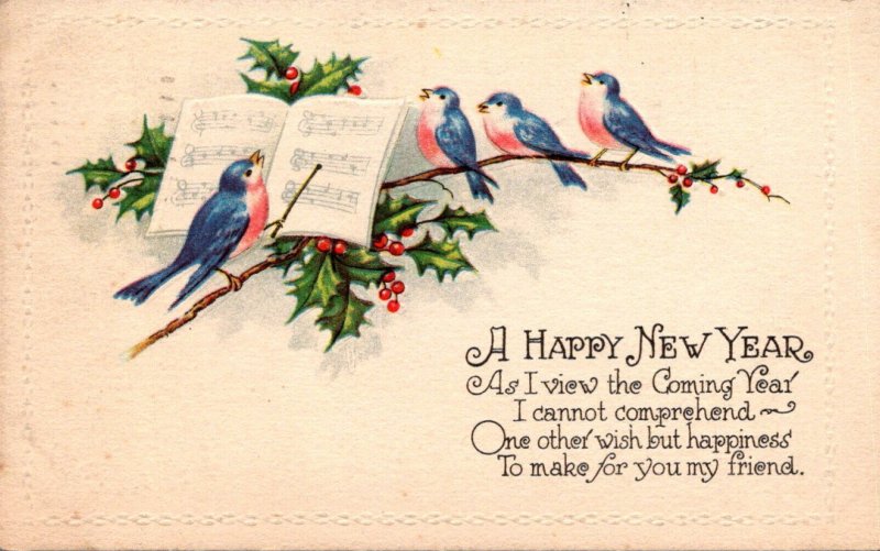 New Year With Singing Birds 1928