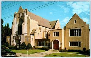 BRADFORD, Pennsylvania  PA    FIRST UNITED PRESBYTERIAN CHURCH  c1950s  Postcard