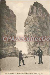 Old Postcard Gavarnie La Breche de Roland (altitude 2805 m)