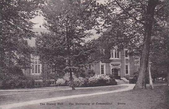 Connecticut Storrs The Dining Hall The University Of Connecticut Albertype