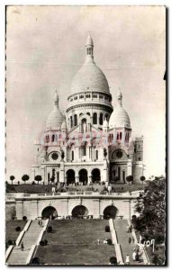 Old Postcard Paris Strolling Sacre Coeur Montmartre