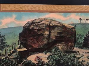 Postcard 1910 View of Rip Van Winkle Rock  in the Catskills,  NY  W1