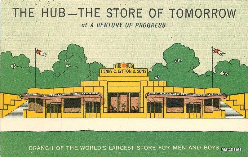 CHICAGO, ILLINOIS Department Store Henry Lytton & Sons postcard 4255