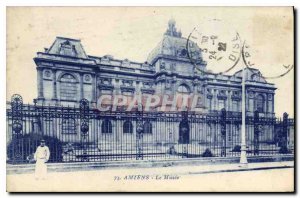 Old Postcard Amiens Museum