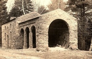 c1920 PETERBOROUGH N.H. MACDOWELL COLONY CUTTER STUDIO PHOTO RPPC POSTCARD P749