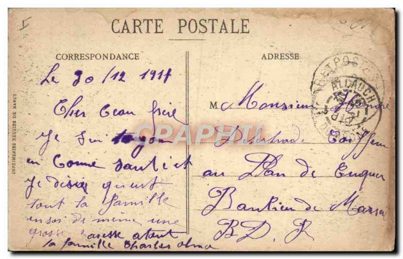 Old Postcard Metz Wilhelmdenkmal Kaiser Kaiser Wilhelm Monument
