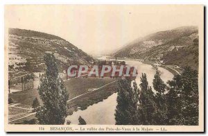 Old Postcard Besancon La Vaux Pres of Vallee Malate