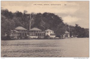 MENDON, Massachusetts, 1900-1910's; Lake Nipmuc