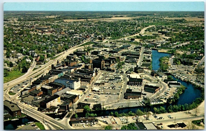 M-47279 Aerial view looking northeast Greetings From Salisbury Maryland