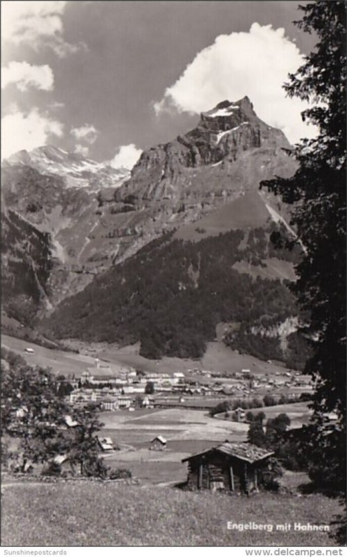 Switzerland Engelberg mit Hahnen 1967 Photo