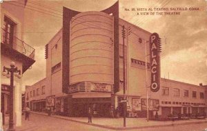Palacio Teatro Theater Saltillo Coah Mexico postcard