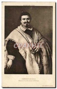 Postcard Old Caracci Portrait of Canon & # 39un Bologna Museum of Lyon Italy ...
