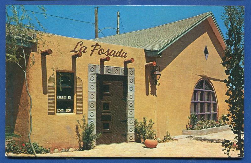 Abilene Texas tx La Posada Restaurant Burro Alley postcard