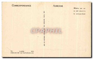 Old Postcard Laon Apse From the Cathedral