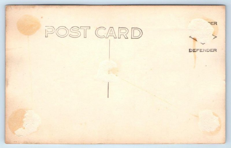 RPPC GRUNDY CENTER, IA Iowa ~ PRESBYTERIAN CHURCH  c1910s Postcard