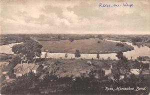 uk12685 horseshoe bend  ross on wye  real photo uk