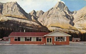 Lake Louise Alberta Canada 1960s Postcard Sask. River Bungalows