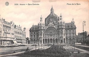 Gare Centrale Anvers Belgium Unused 