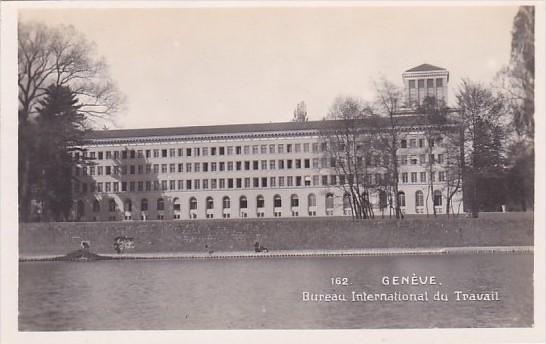 Switzerland Geneve Bureau International du Travail Real Photo