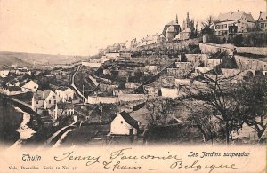 ab10009 - BELGIUM - Carte Postal Ancienne VINTAGE POSTCARD - Thuin - 1902-