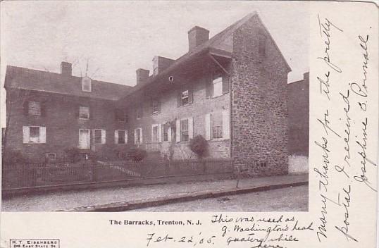 The Barracks Trenton New Jersey 1905