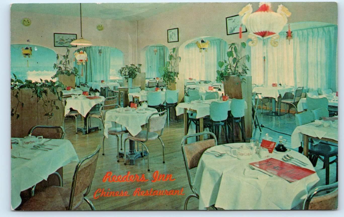 REEDERS, PA Pennsylvania Roadside REEDERS INN CHINESE DINING c1960s