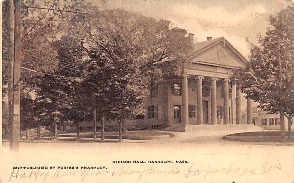 Stetson Hall in Randolph, Massachusetts