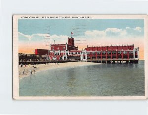 Postcard Convention Hall And Paramount Theatre, Asbury Park, New Jersey