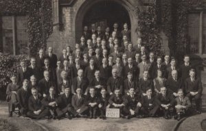 Religious Gathering Of Hartley Church Society Kent 1932 Old RPC Postcard