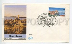 447984 GERMANY 1988 year Meersburg special cancellations postal COVER