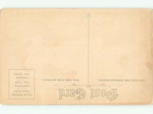 Pre-Linen Slight Risque Interest TWO PRETTY WOMEN ON SWING AB7583