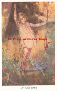 Margaret Tarrant, Medici Society, Playtime Series, My Fairy Swing