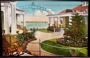 Vintage Postcard 1907-1915 Kensington Apartments, Santa Monica, California (CA)