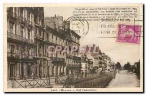 Postcard Old Rennes Quai Chateaubriand