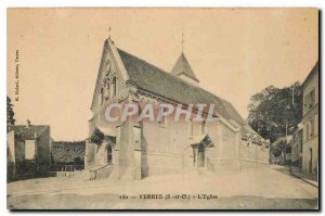 Old Postcard Yerres S and O Church