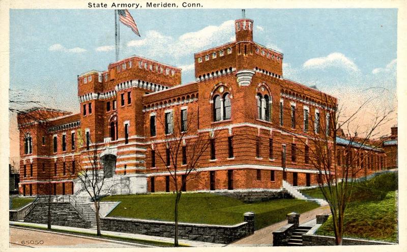 CT - Meriden.  State Armory