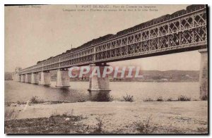 Postcard Old Port de Bouc Bridge Caronte