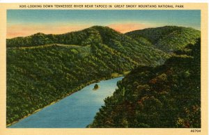 Great Smoky Mountains Nat'l Park - Tennessee River near Tapoco