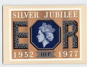 Postcard Silver Jubilee of the Queen's Accession