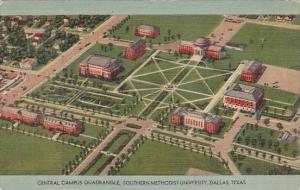 Texas Dallas Central Campus Quadrangle Southern Methodist 