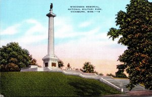 Mississippi Vicksburg Wisconsin Memorial National Military Park