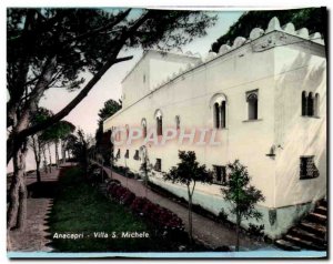 Modern Postcard Capri Villa S Michele