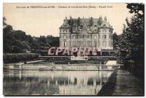 Postcard Old Surroundings of Verneuil sur Avre Chateau de Conde sur Iton Nort...