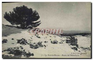 Old Postcard La Sainte Baume Road Hotellerie