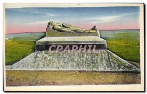 Old Postcard Douaumont Army Soldier Law